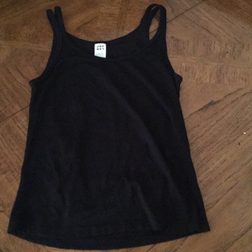 Black tank top